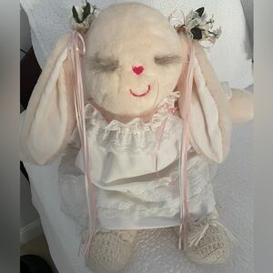 Vintage Ms Noah bunny rabbit. New with tags. Grandmother Bunny. (See tag)